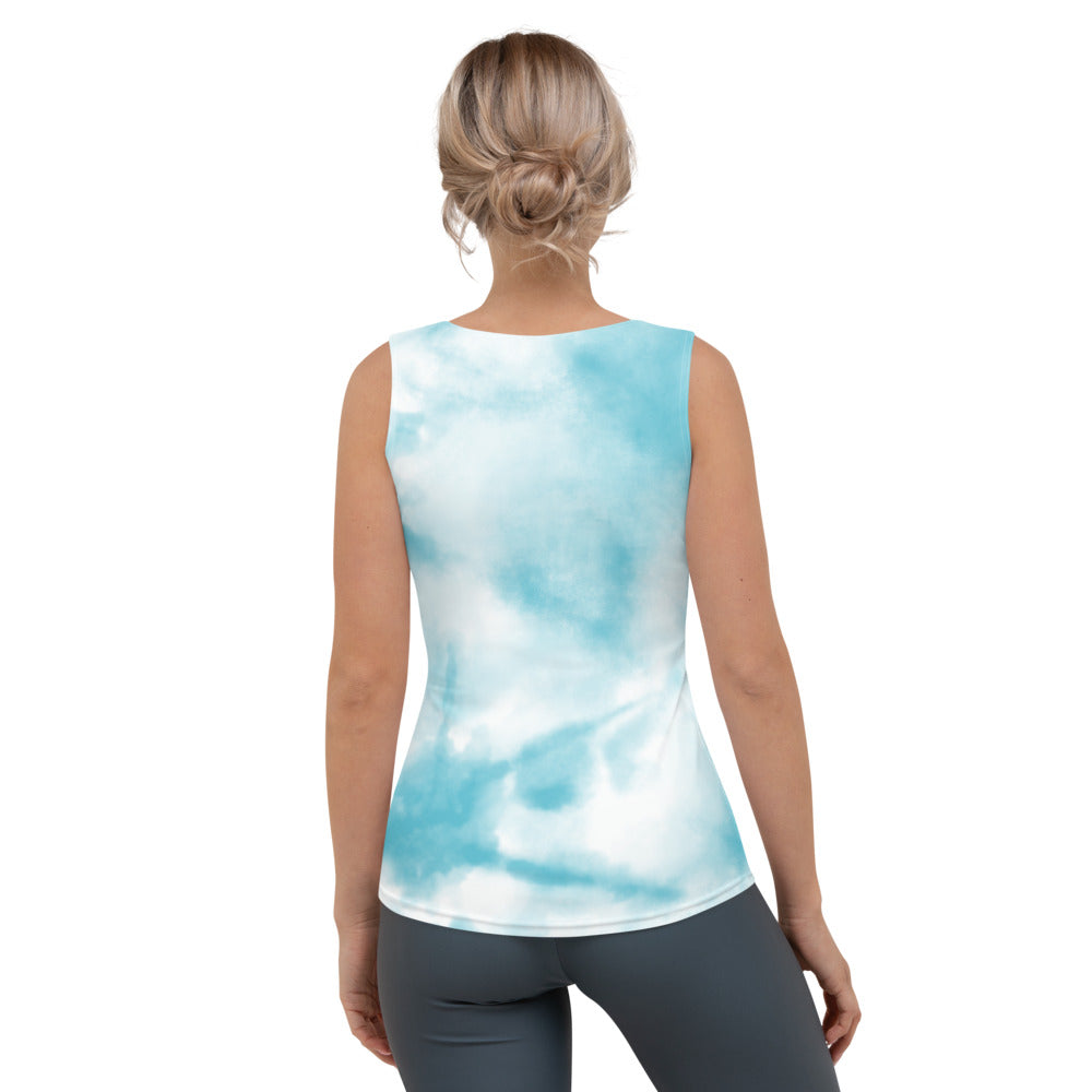 Tank-Top Aquarell Blue