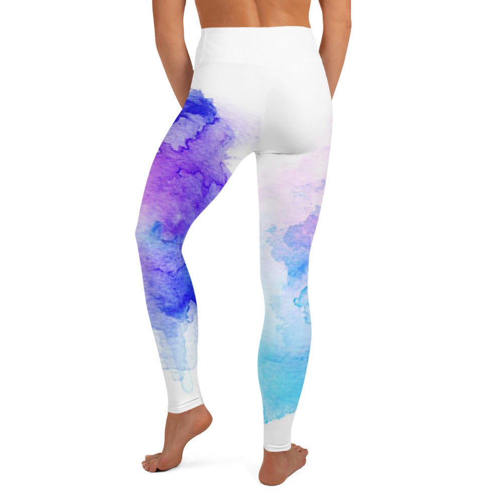 Damen-Yoga-Leggings mit hohem Bund für mühelosen Komfort und trendige Performance - Perfekt für Yoga und den Alltag! Colour