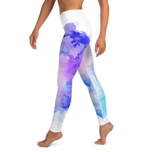 Damen-Yoga-Leggings mit hohem Bund für mühelosen Komfort und trendige Performance - Perfekt für Yoga und den Alltag! Colour