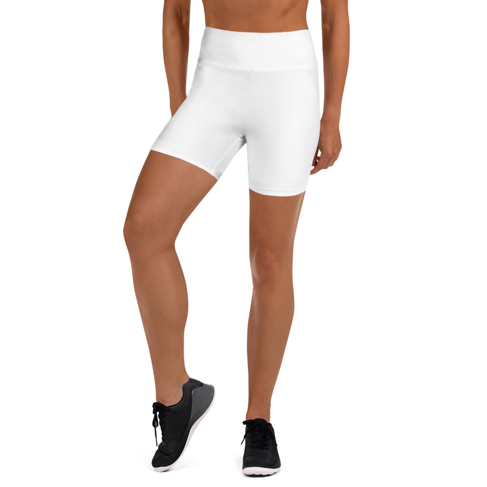 Yoga-Shorts Basic White