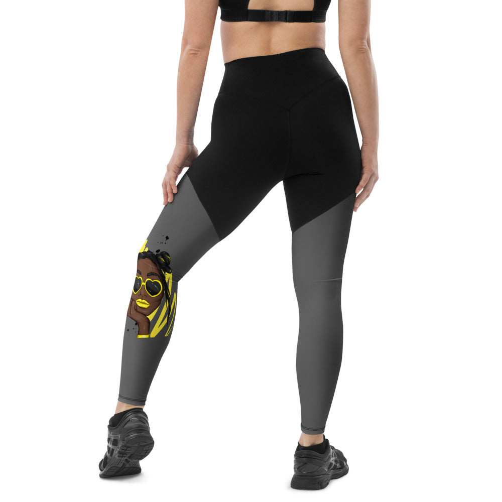 Sport-Leggings Girly I