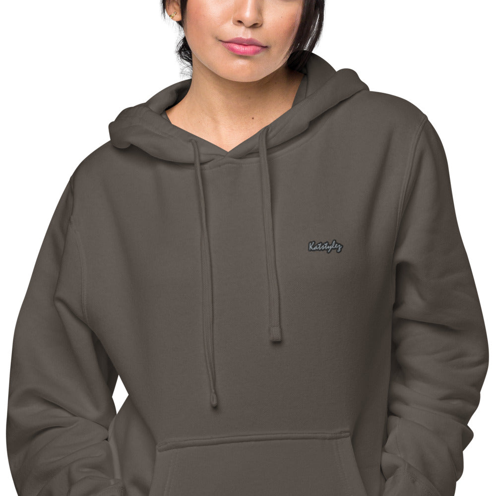 Pigmentgefärbter Damen-Hoodie