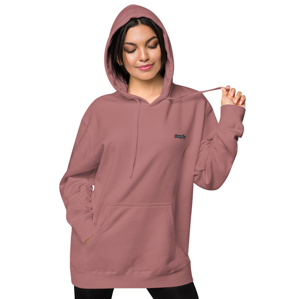 Pigmentgefärbter Damen-Hoodie