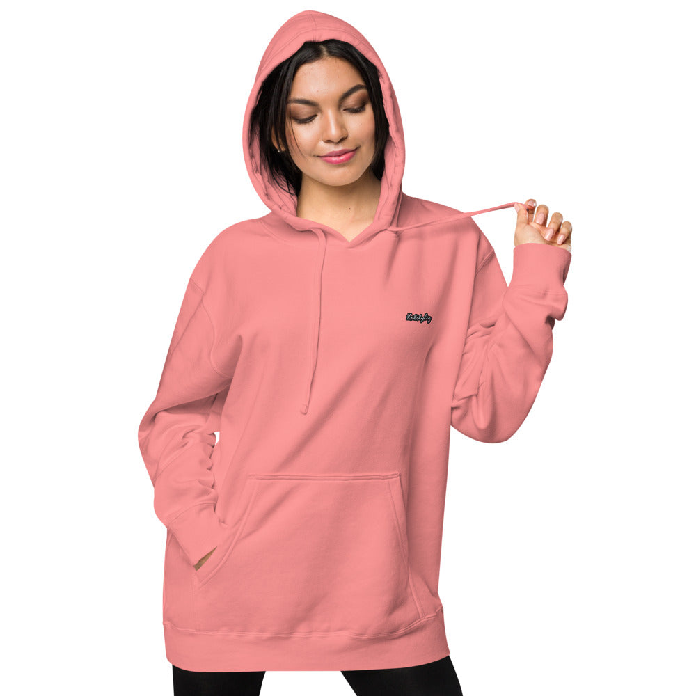 Pigmentgefärbter Damen-Hoodie