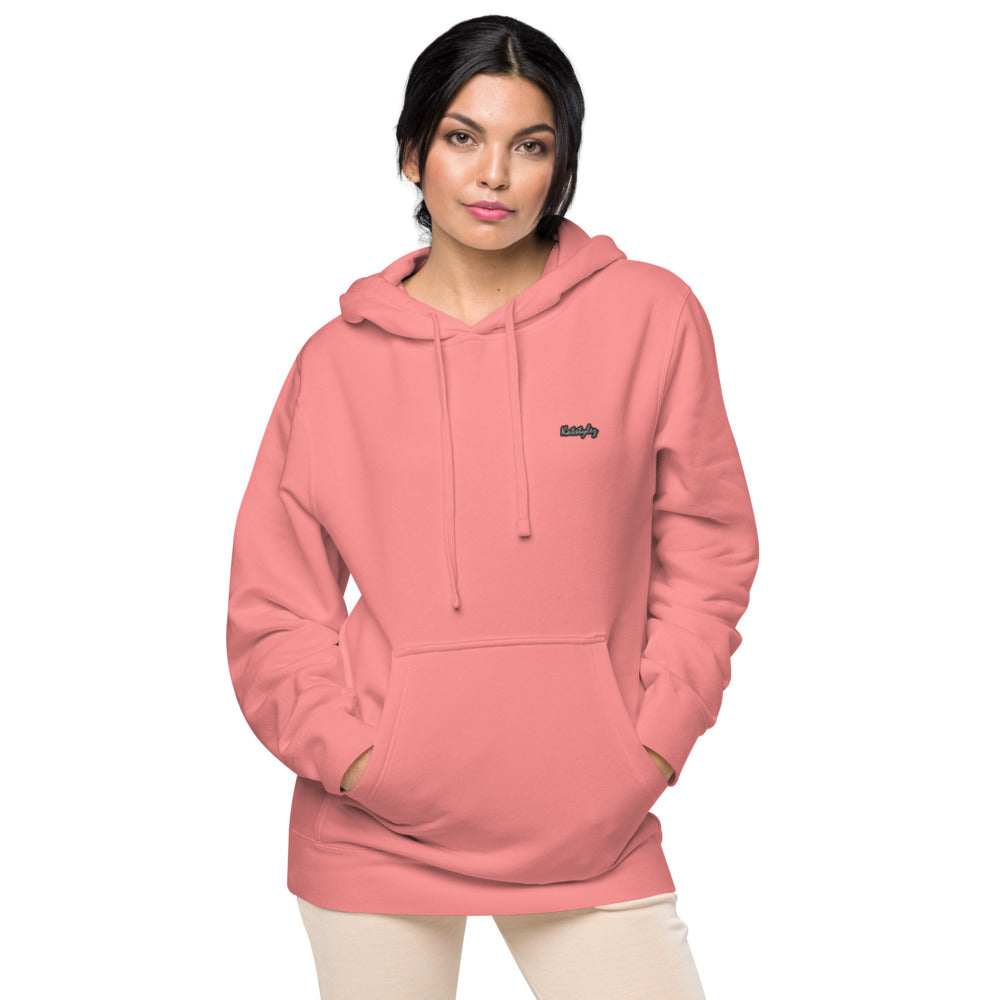Pigmentgefärbter Damen-Hoodie