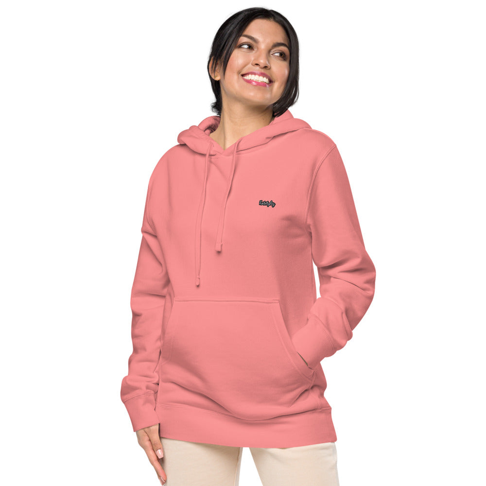 Pigmentgefärbter Damen-Hoodie