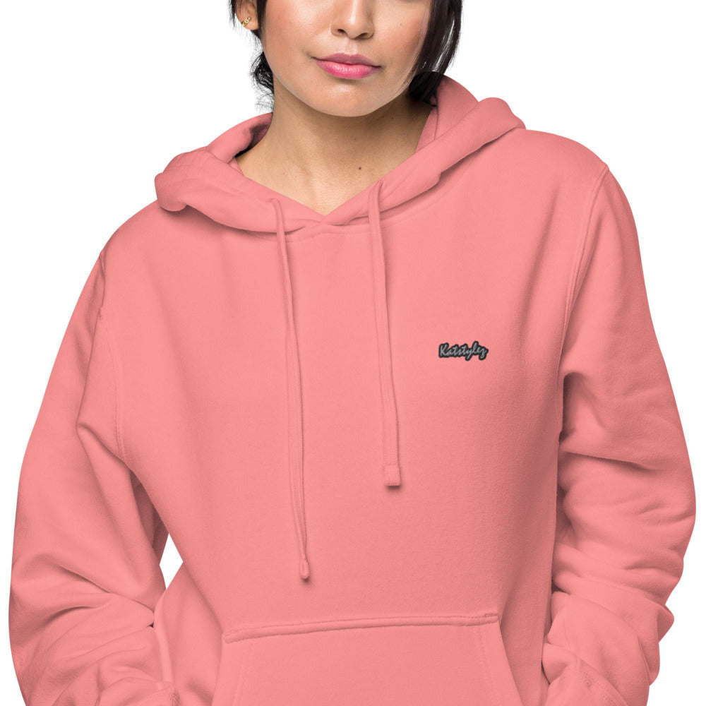 Pigmentgefärbter Damen-Hoodie